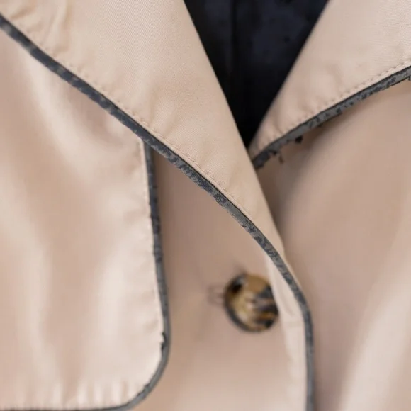 H&M Tailored Fit Trench Coat Size 4 - Picture 11 of 11